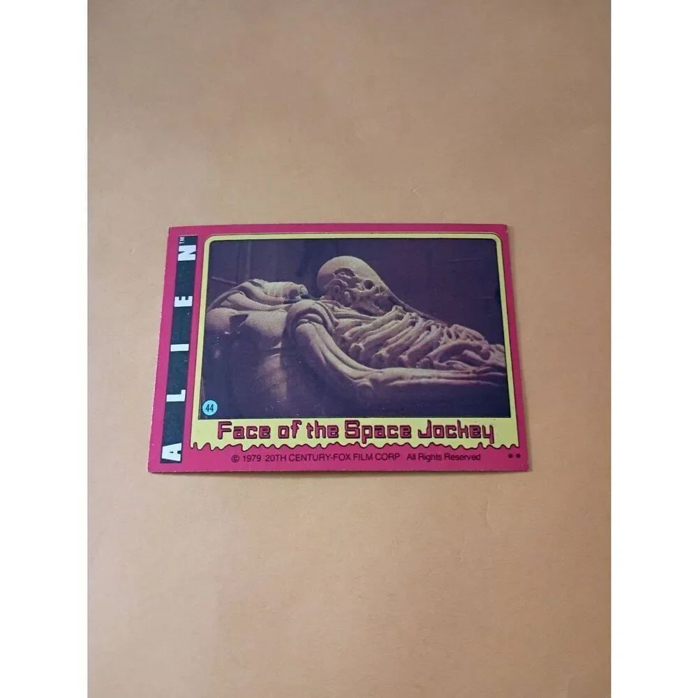Vintage Collectible 1979 Alien Trading Card #44 20th Century Fox Raw Ungraded